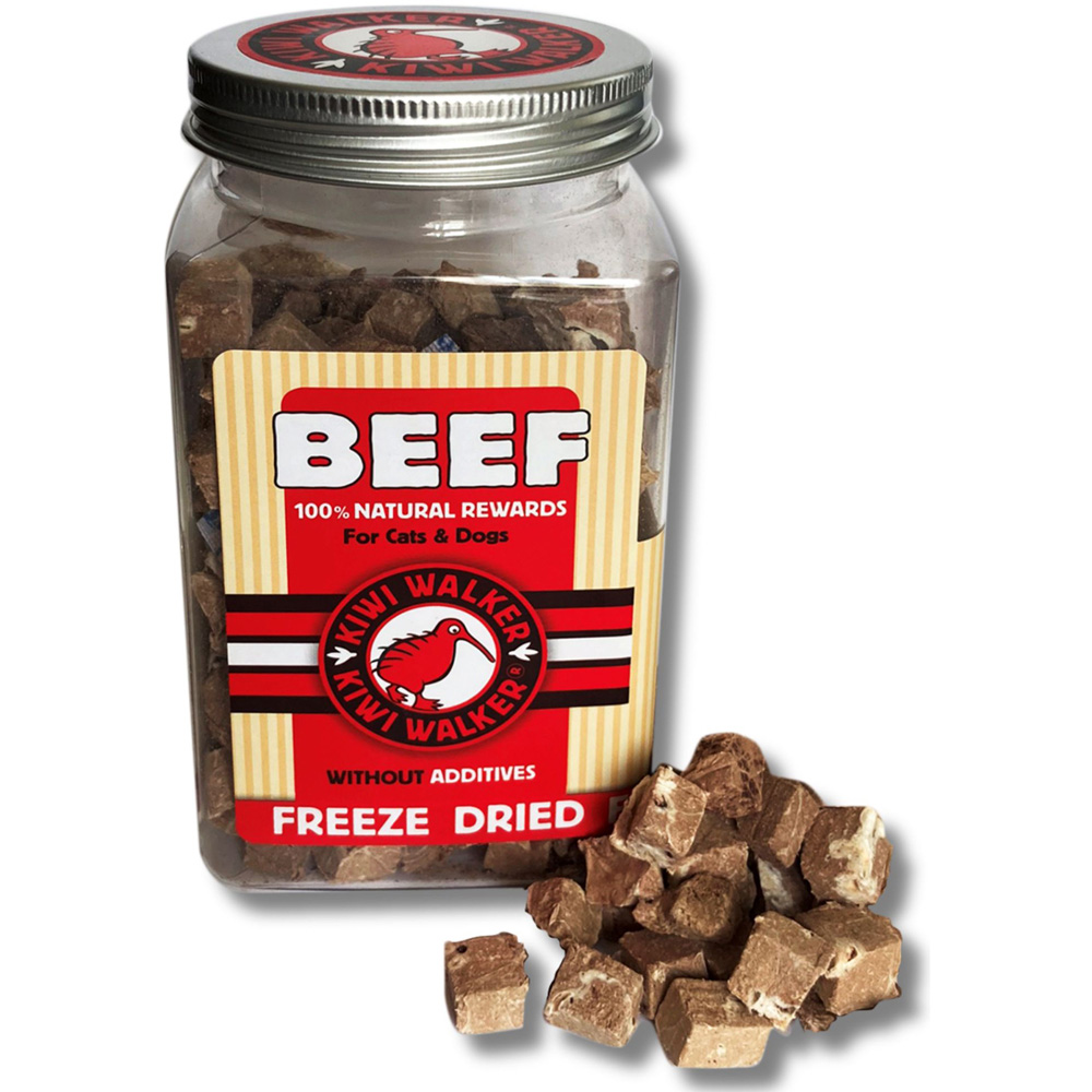 Kiwi Walker Freeze Chicken and Beef with Veg Dried Dog Treats 2 Pack Image 3