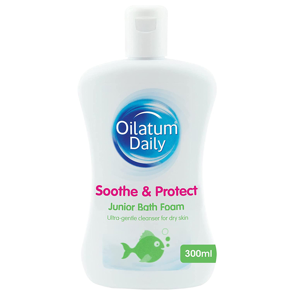 Oilatum Daily Soothe and Protect Junior Bath Foam 300ml Image 2
