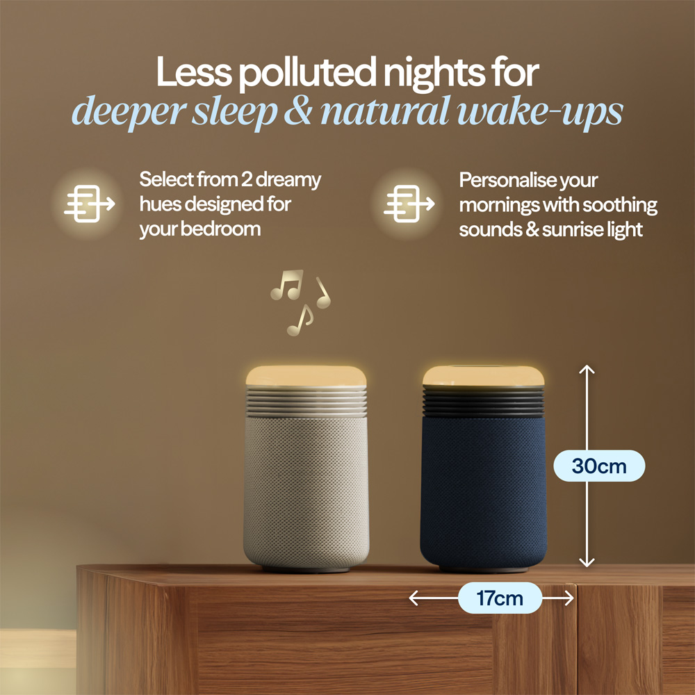 Blueair Mini Restful Sunrise Alarm Clock Air Purifier Image 9