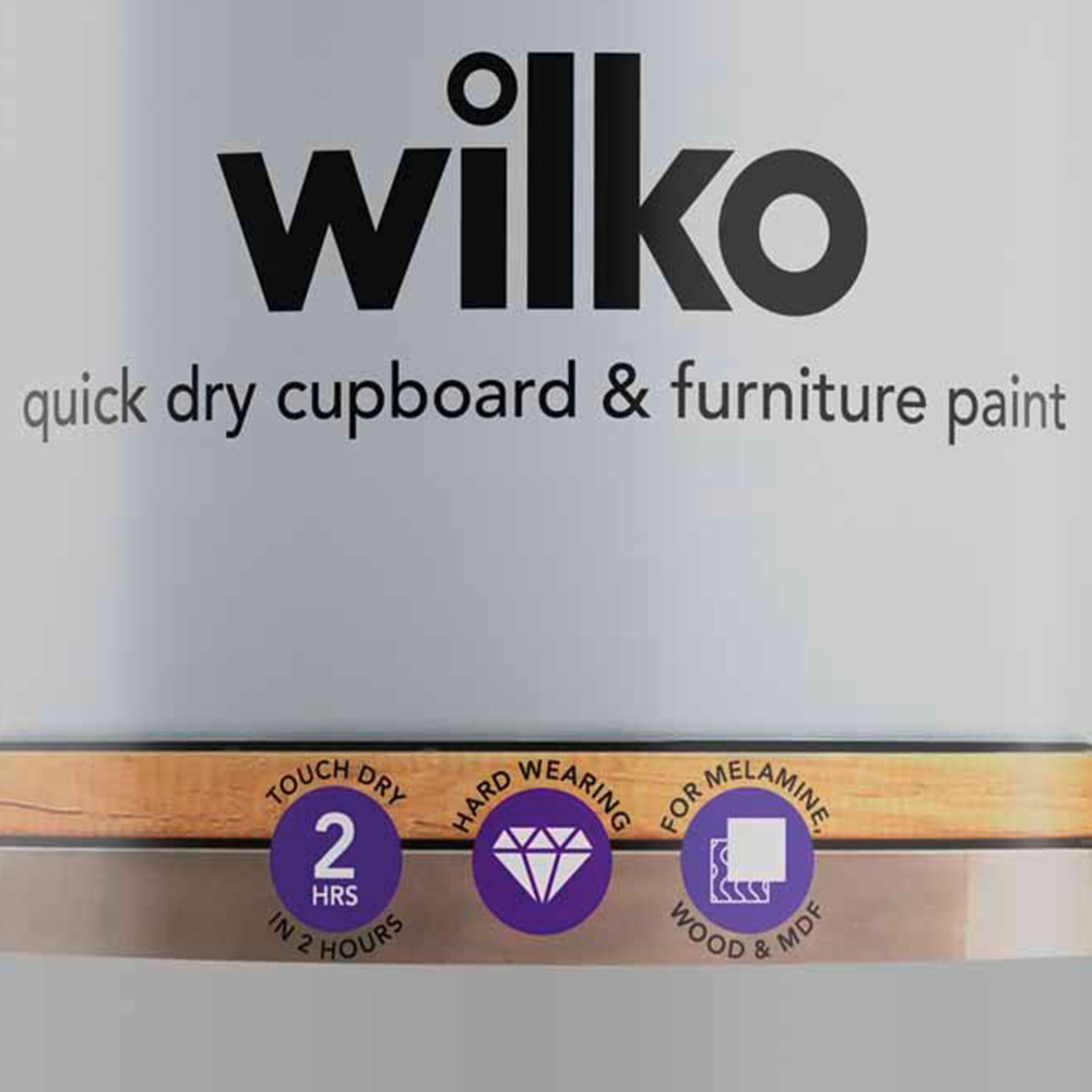 Wilko Quick Dry Mineral Stone Furniture Paint 2.5L Image 3