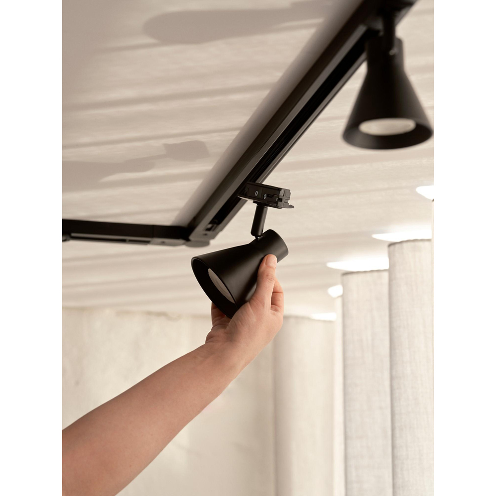 Nordlux Eik Link GU10 Black Spot Track Light Image 5
