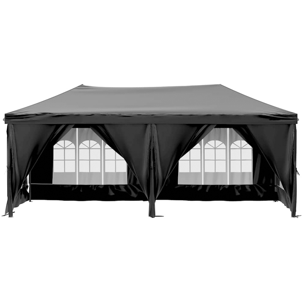 vidaXL 3 x 6m Black Party Tent Image 3