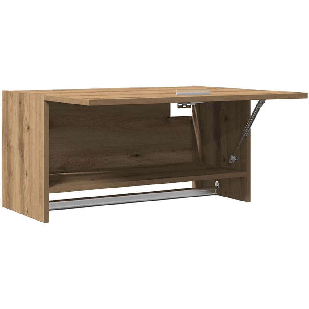 vidaXL Single Flap Door Artisan Oak Wardrobe Image 3