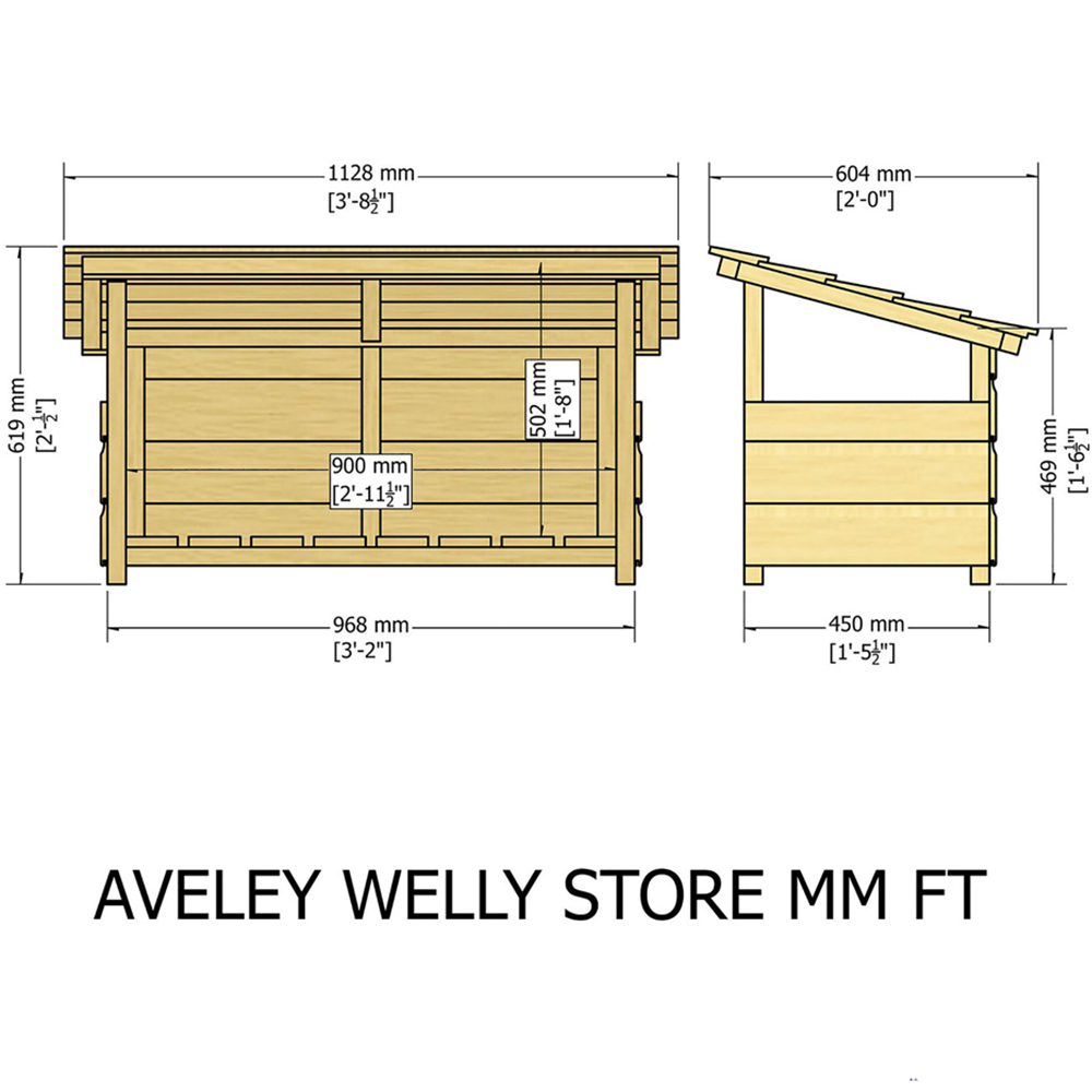 Shire Aveley 3.2 x 1.5ft Welly Store Image 4
