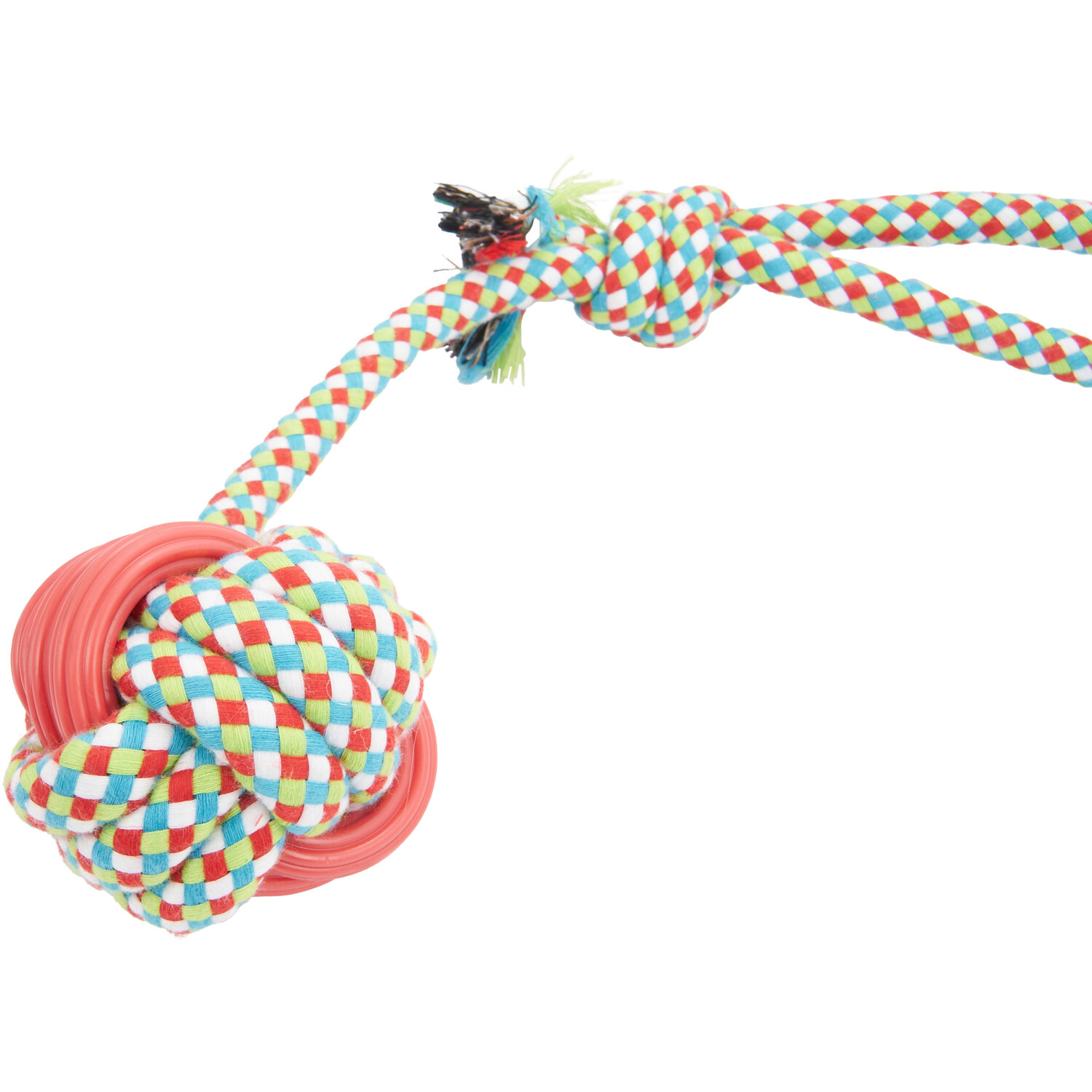 Single Clever Paws Dog Rope Toy in Assorted styles Image 3