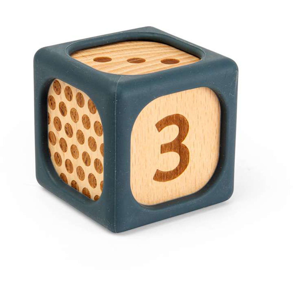 Bigjigs Toys Kids Wooden and Silicone Soft Sorting Block Set 9 Piece Image 6