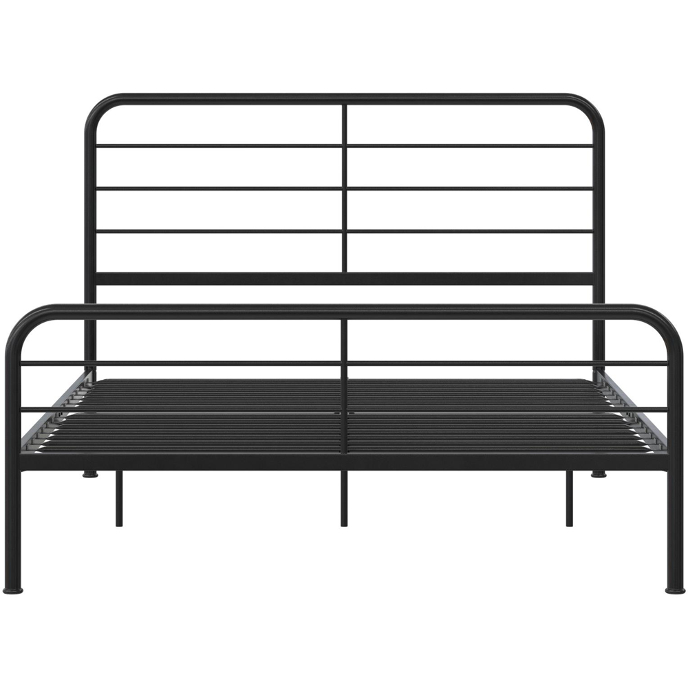 Dorel Millie King Size Black Metal Bed Frame Image 3