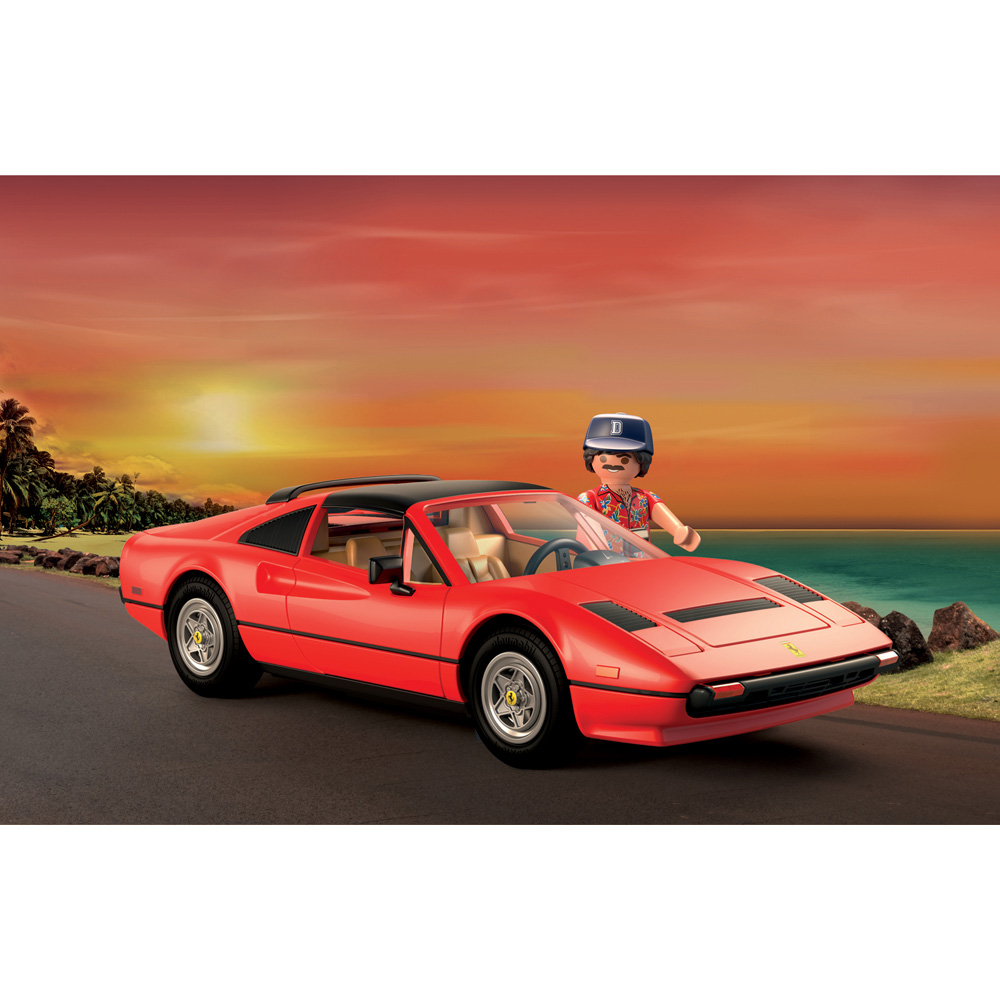 Playmobil Magnum P.I. Ferrari 308 GTS Quattrovalvole Playset 48 Piece Image 5