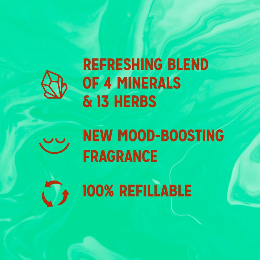 Radox Mineral Therapy Refill Pouch Feel Refreshed Shower Gel 500ml 10 Pack Image 6