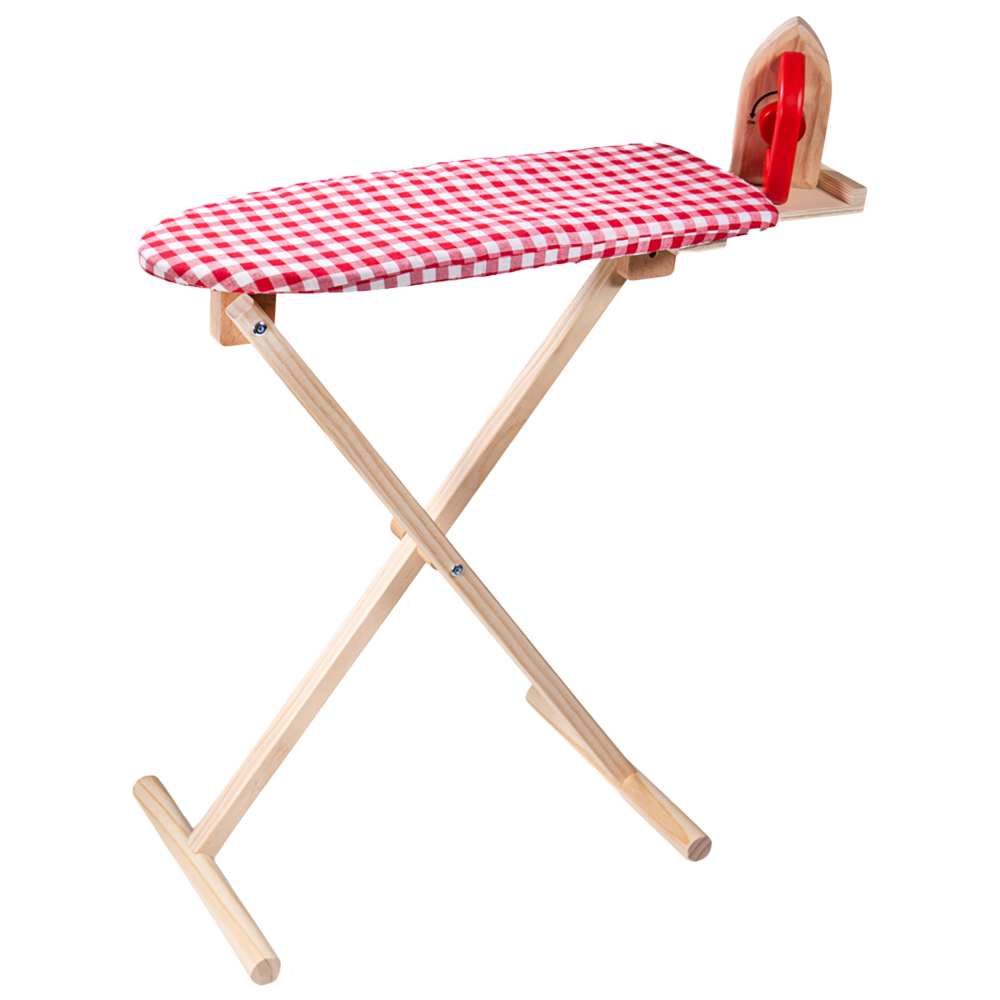 Bigjigs Toys Wooden Ironing Board Set Image 4