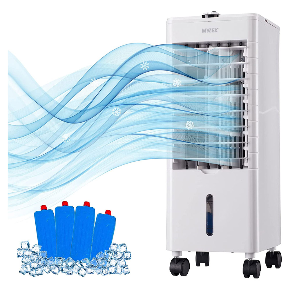 MYLEK White Air Cooler with Remote 4L Image 2