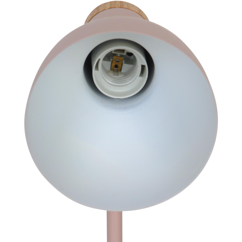 Nordlux Devone E27 Dusty Rose Table Lamp Image 5
