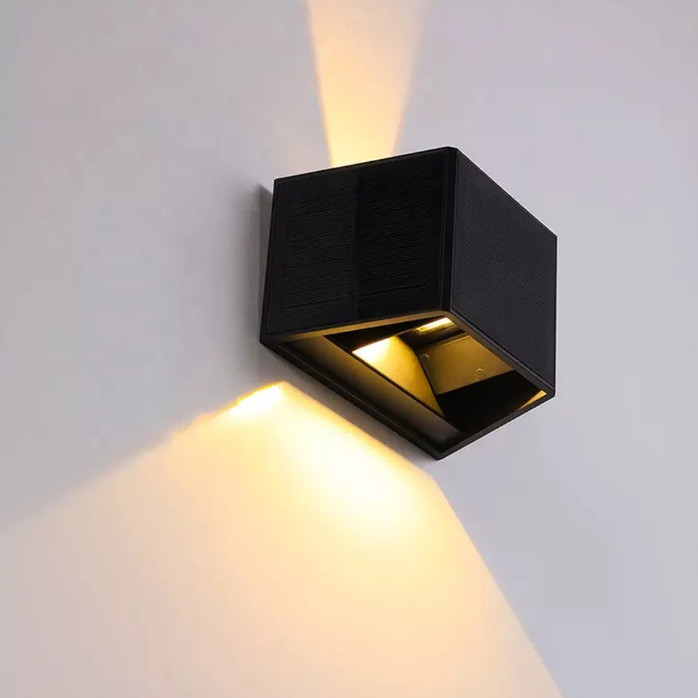 Ener-J Solar Powered Adjustable Beam Angle Wall Light Image 2