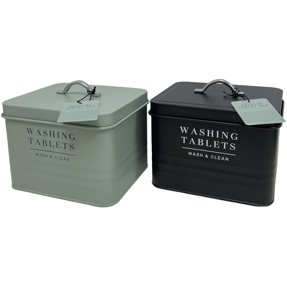 Sage or Black Washing Tablet Box Image 4