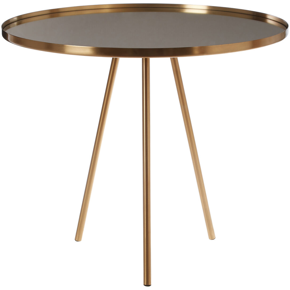 Premier Housewares Gold Finish Side Table Image 2