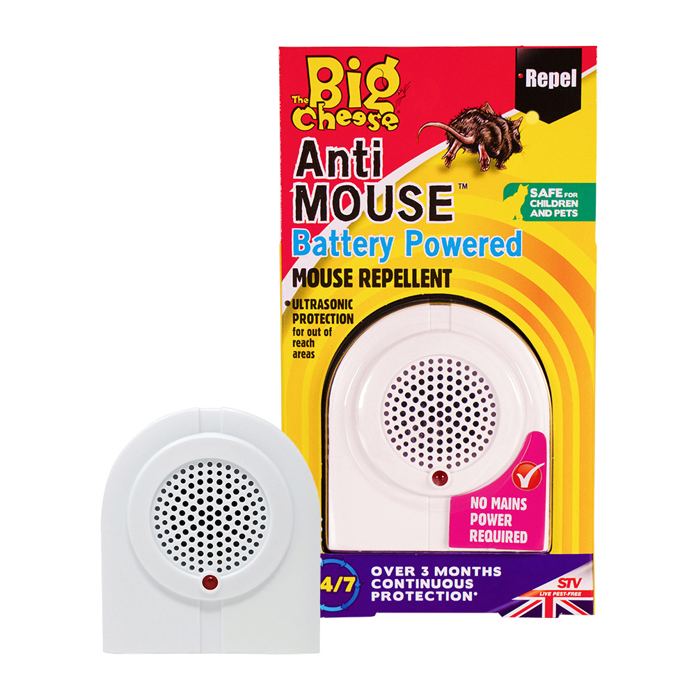The Big Cheese Anti Mouse Battery Powered Mouse Repellent Image 1
