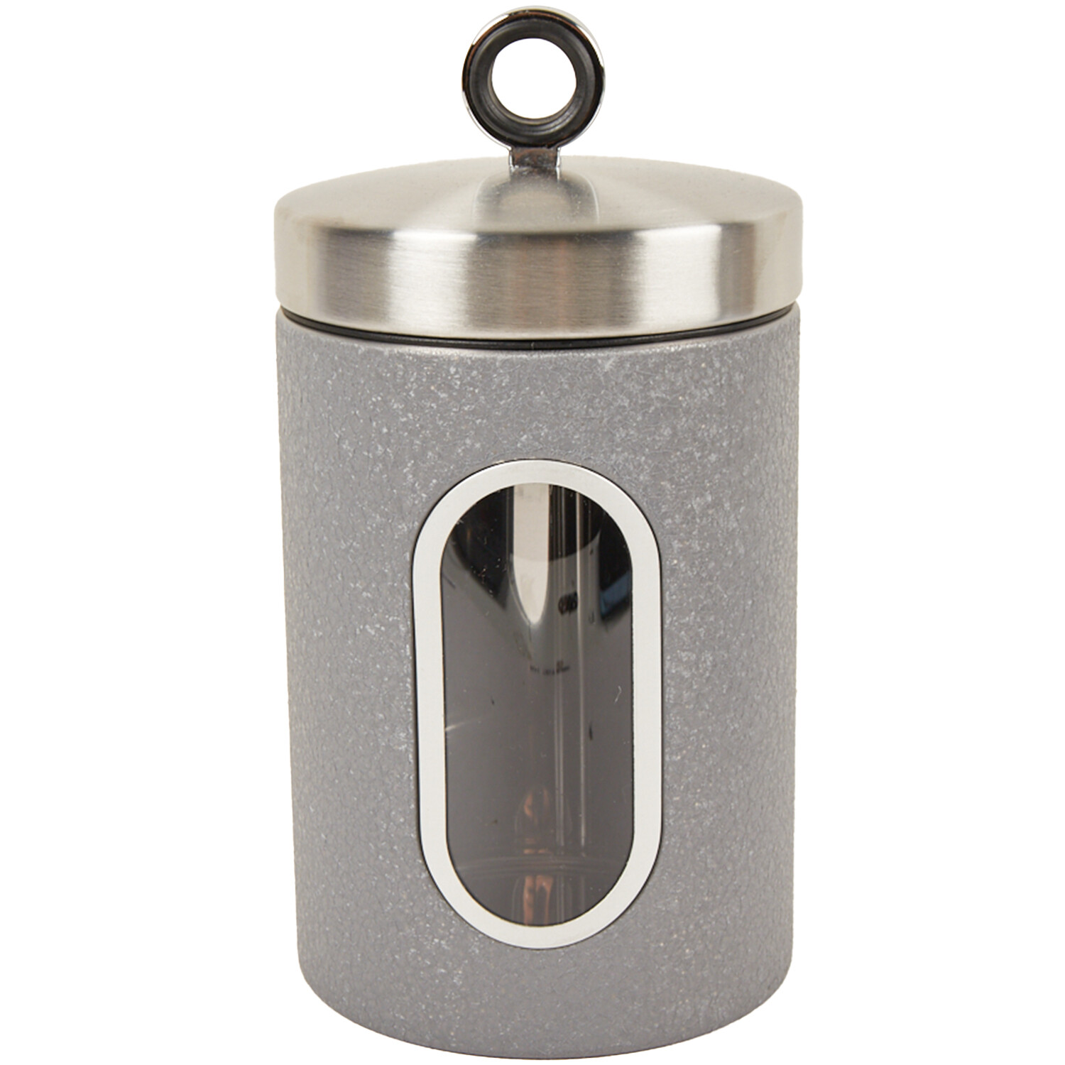Kitchen Master Textured Canister - Grey Image 1