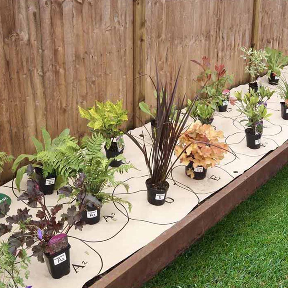 Garden On A Roll Mixed Shady Border 3m x 40cm Wilko