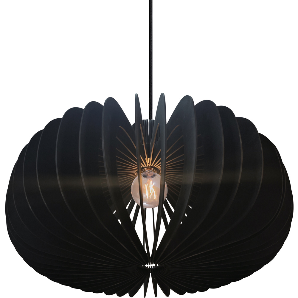 Nordlux Hazo 65 Black Pendant Light Image 3