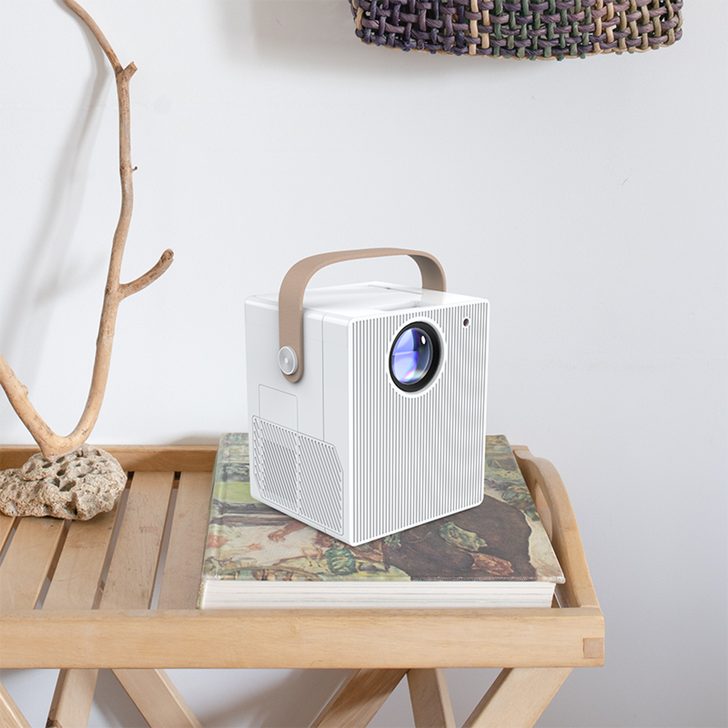 Outdoor White Projector Image 8