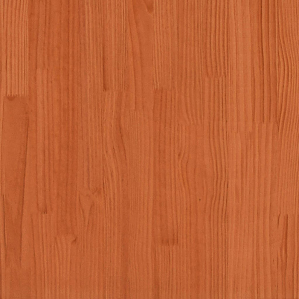 vidaXL Wax Brown Solid Pine Wood Garden Planter 50 x 50 x 50cm Image 9