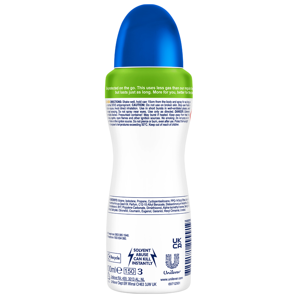 Dove Compressed Original Deodorant 100ml Wilko