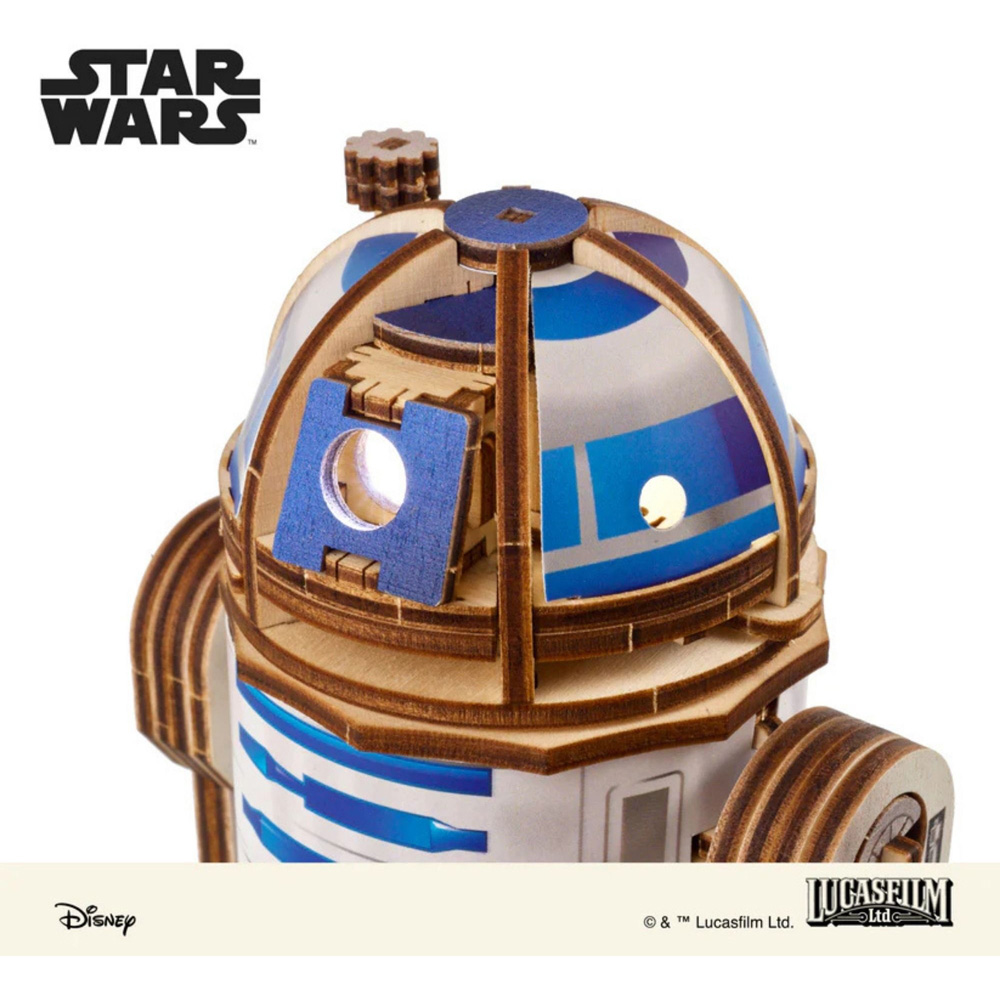 Ugears Star Wars R2-D2 Mechanical Model Image 4