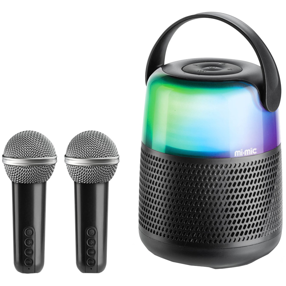 Toyrific Mi Mic Bluetooth Karaoke Speaker with 2 Wireless Mics Image 1