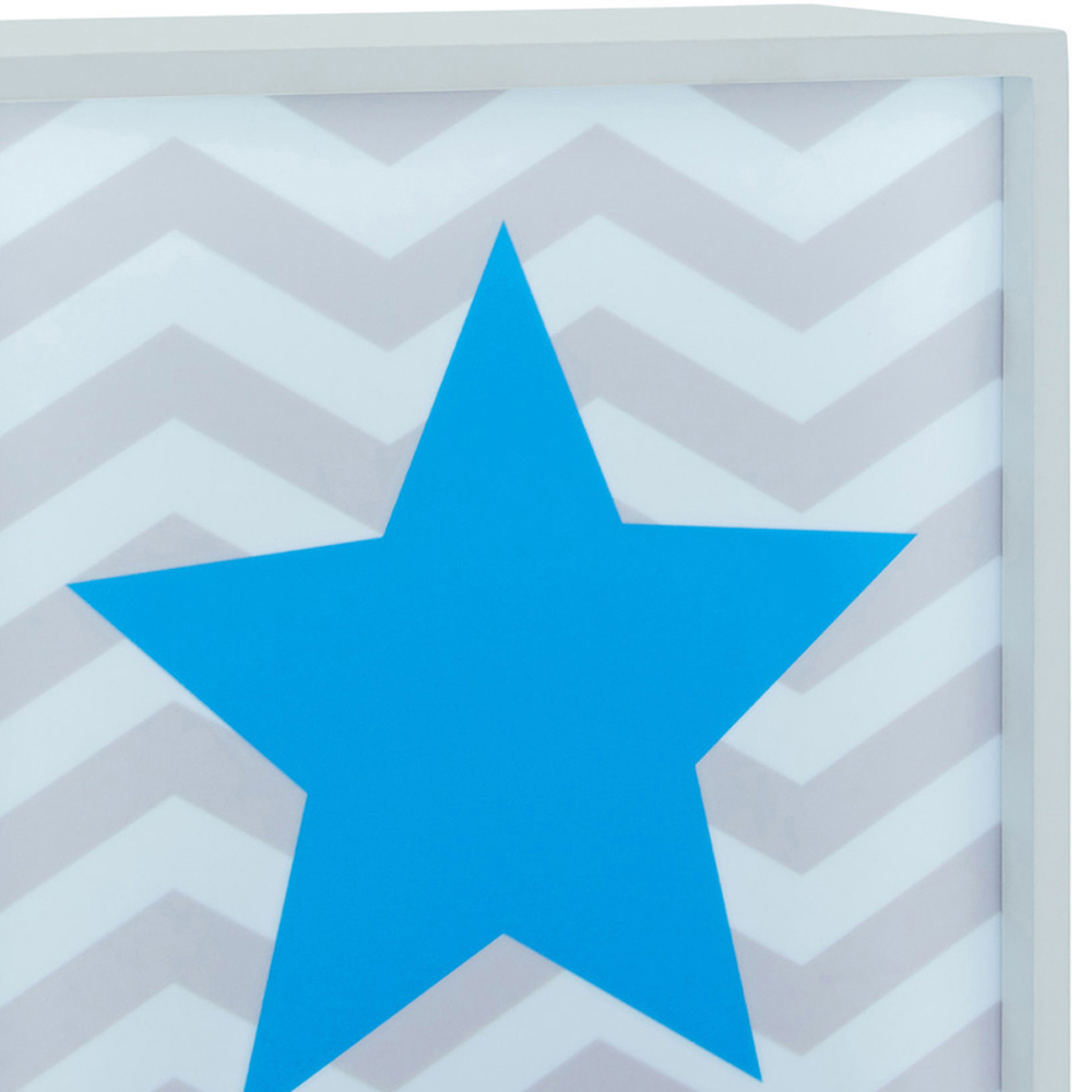 Premier Housewares Blue Star LED Light Box Image 5