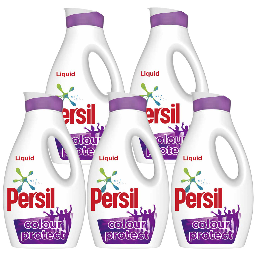 Persil Colour Liquid Detergent 38 Washes Case of 5 x 1.026L Image 1