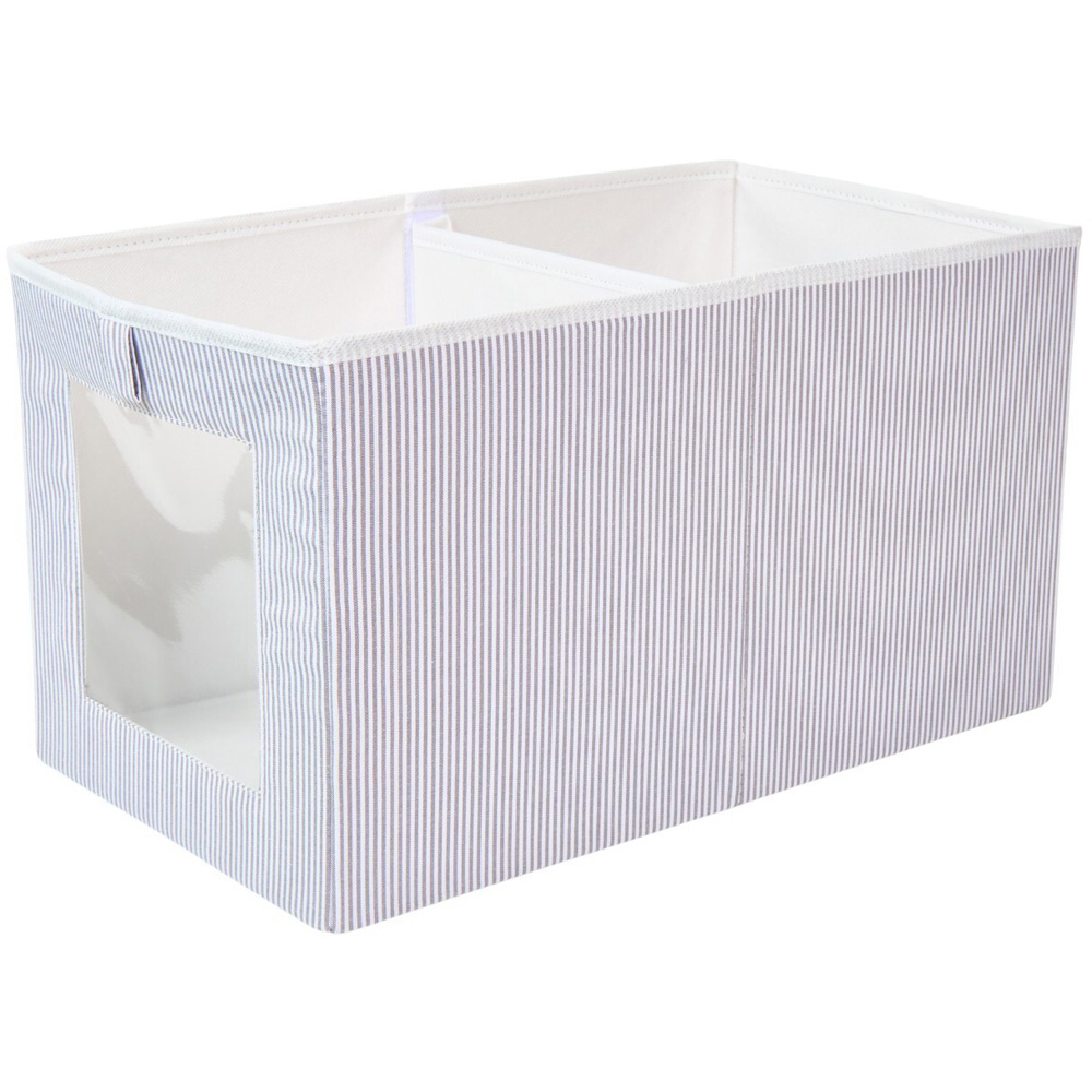 Living Solutions Drawer Organiser Grey Deep Image 2