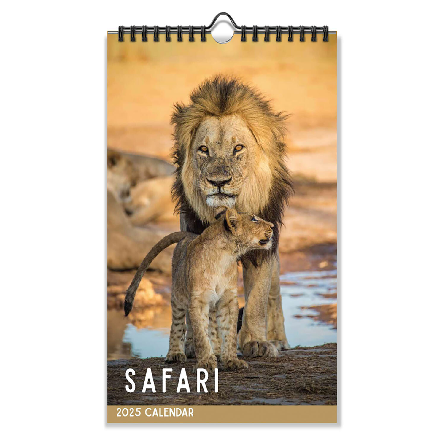 2025 Wildlife Midi Spiral Calendar - Multicolour Image 6