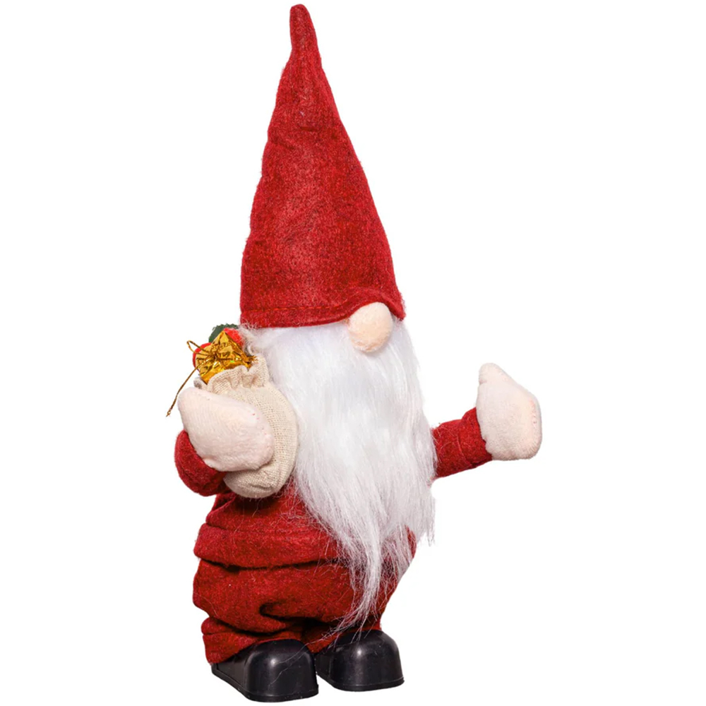 Samuel Alexander Red Musical Walking Gonk Christmas Decoration 28cm Image 1