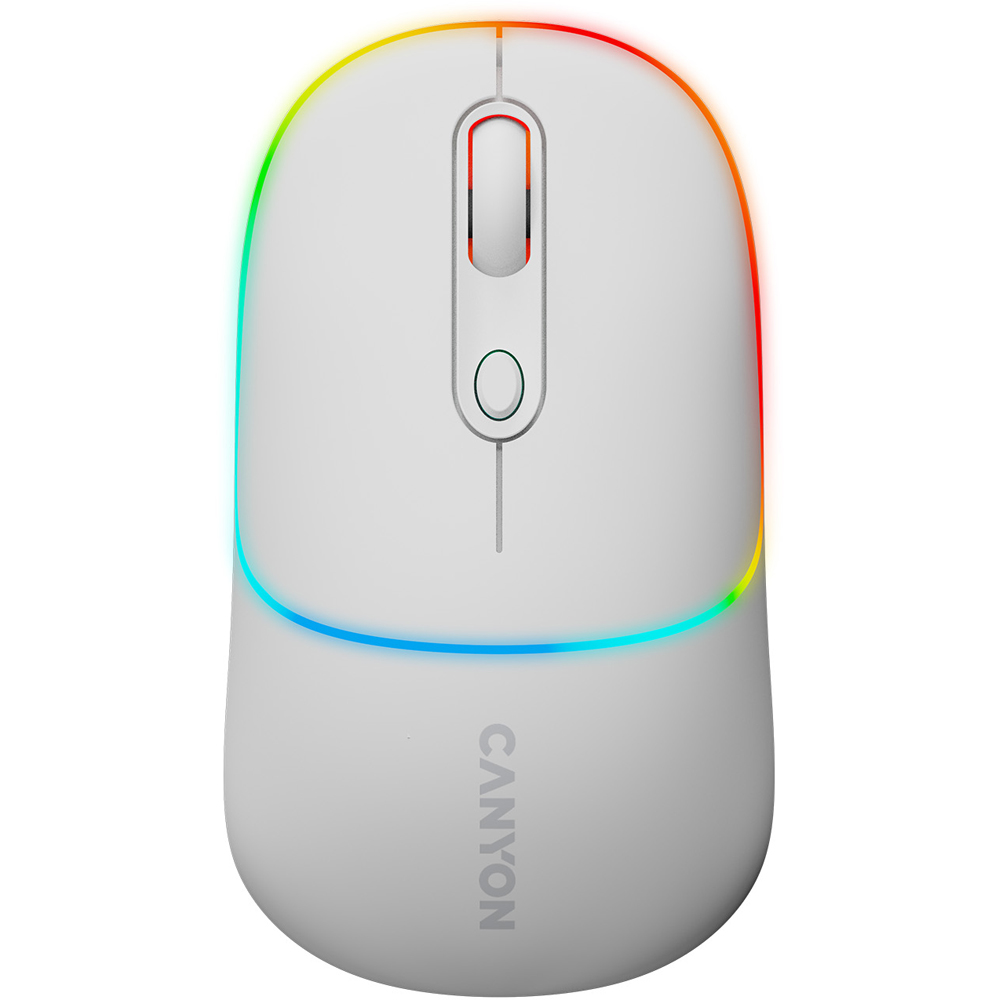 Canyon MW-22 2-in-1 Snow White Wireless Mouse Image 3