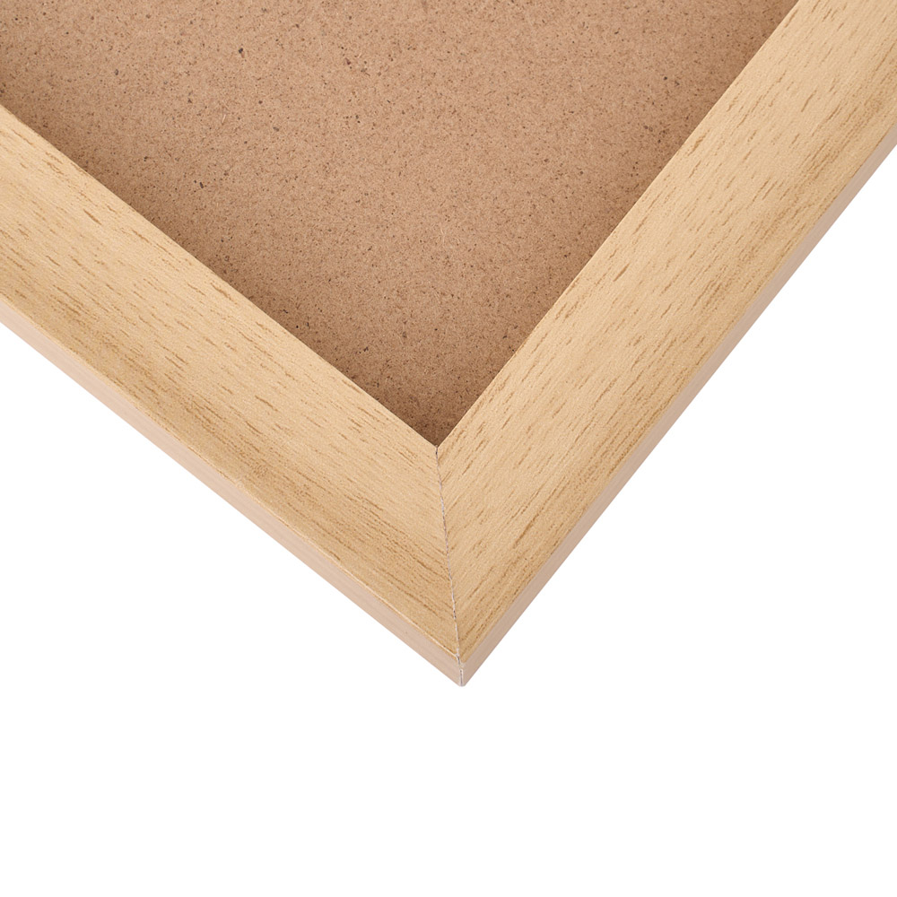 Living and Home Natural Wood Magnetic Photo Frame 10.2 x 13.7 inch Image 6