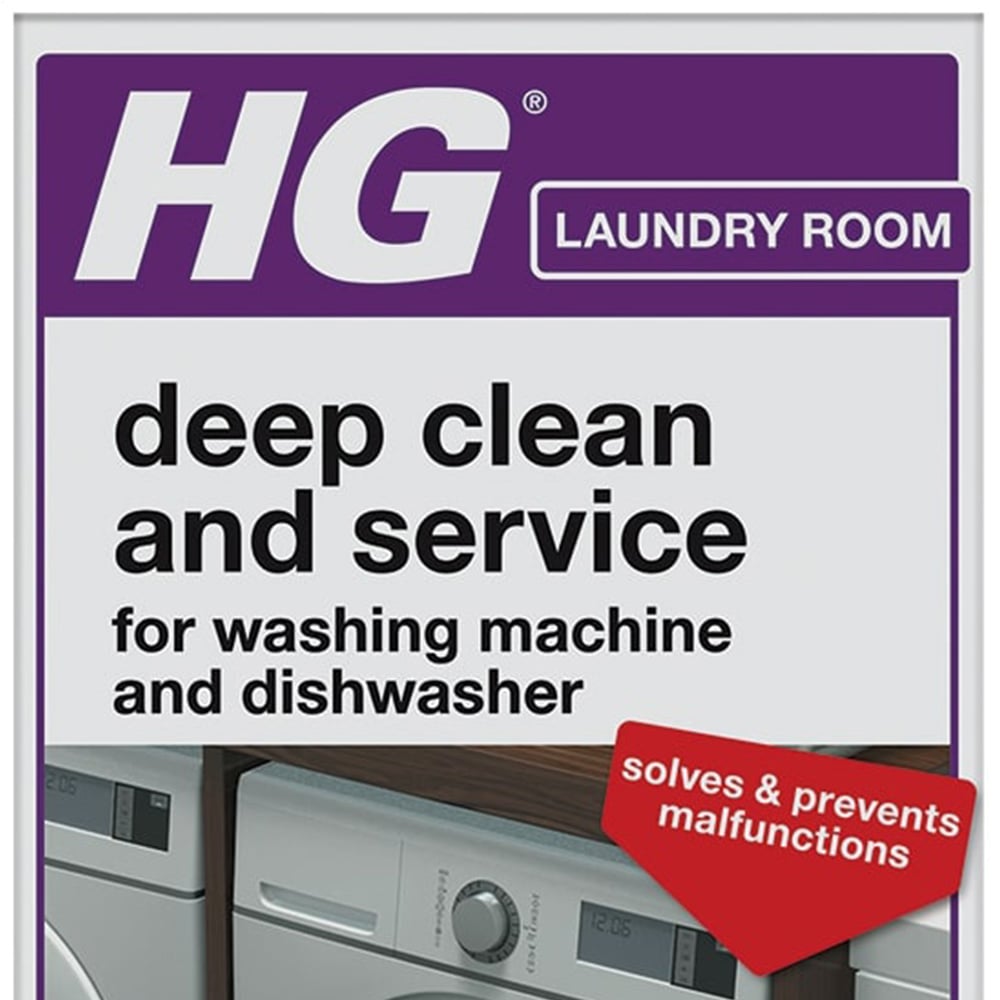 HG Washing Machine and Dishwasher Cleaner 200g Wilko