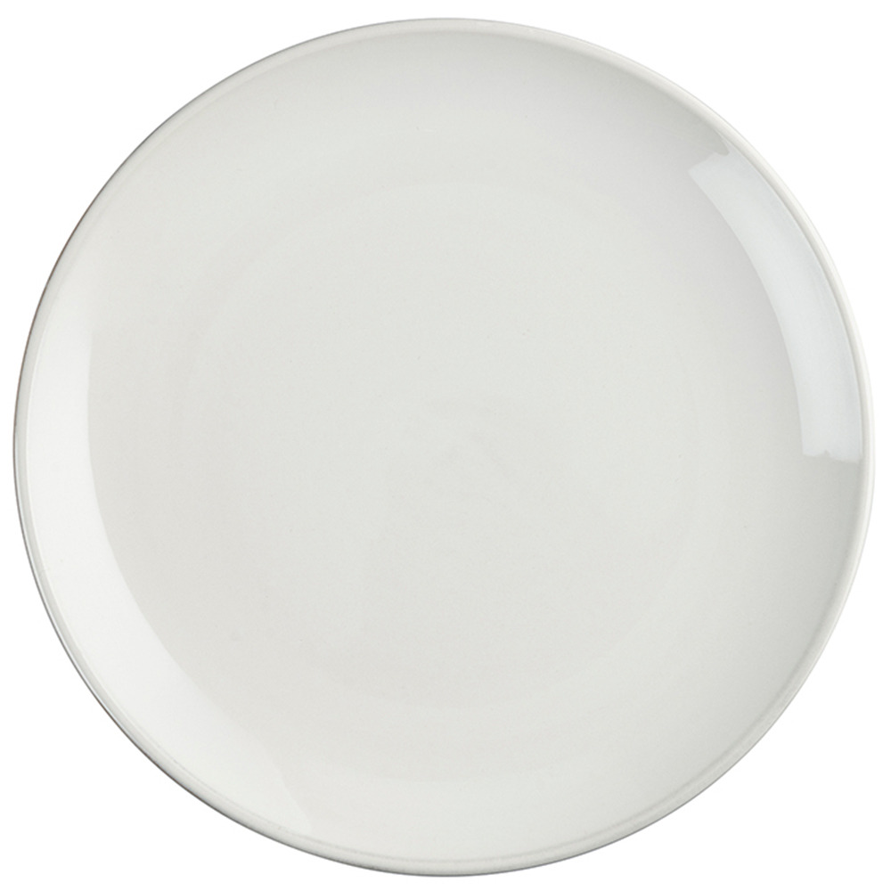 Cooks Professionals Nordic Stoneware White 4 Piece Side Plate Set Image 2