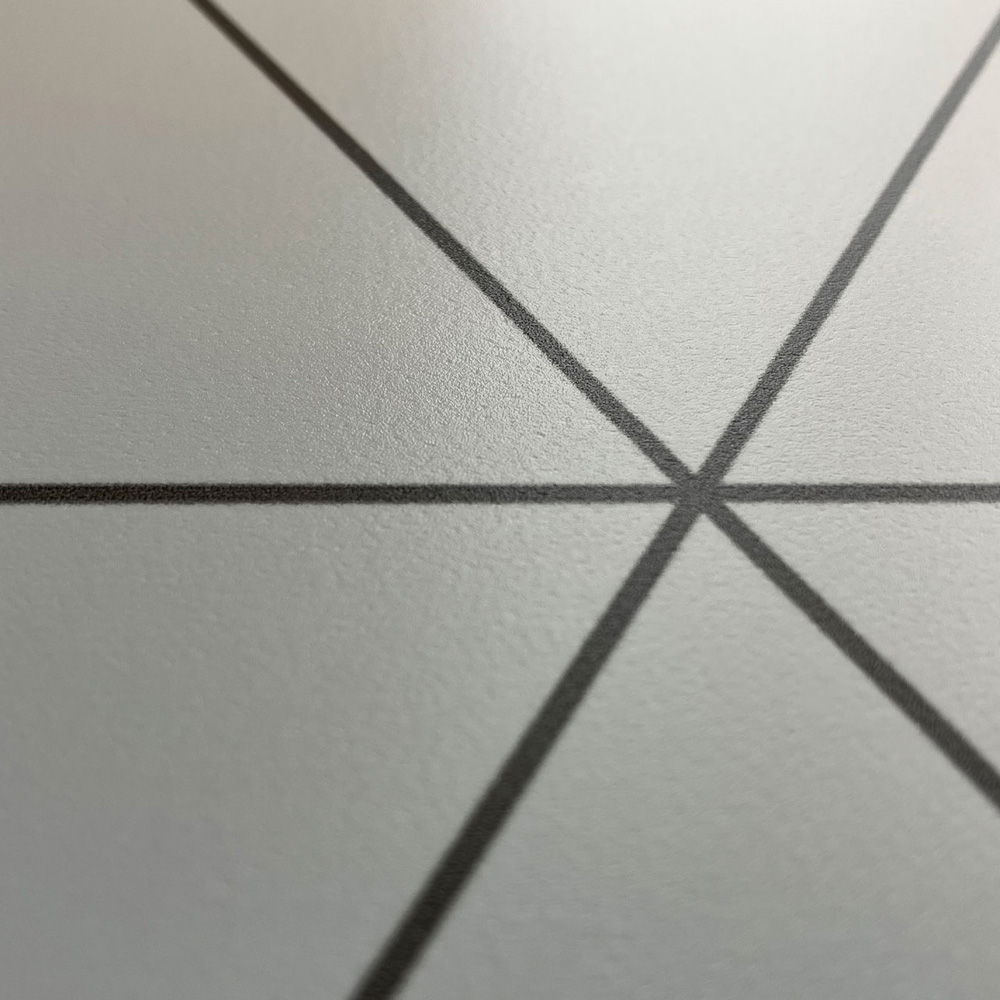 Alloy Geometry Kitchen Hob Splashback 600 x 800 x 4mm Image 4