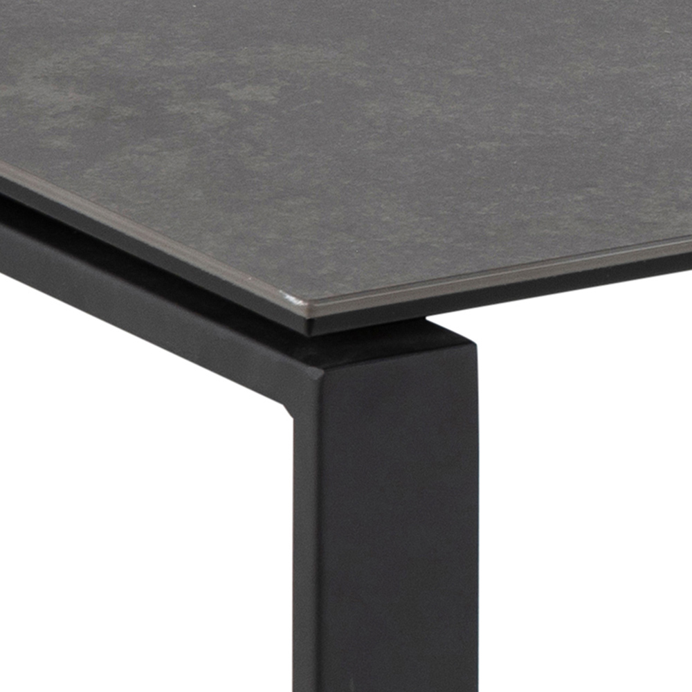 Florence Katrine Black Ceramic Coffee Table Set of 2 Image 6