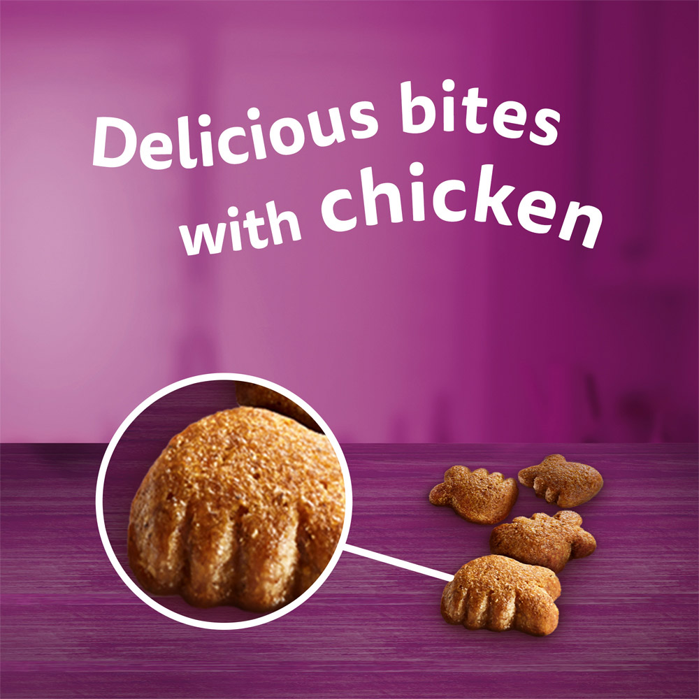 Whiskas Dentabites with Chicken Adult Cat Dental Treat Biscuits 50g Image 6
