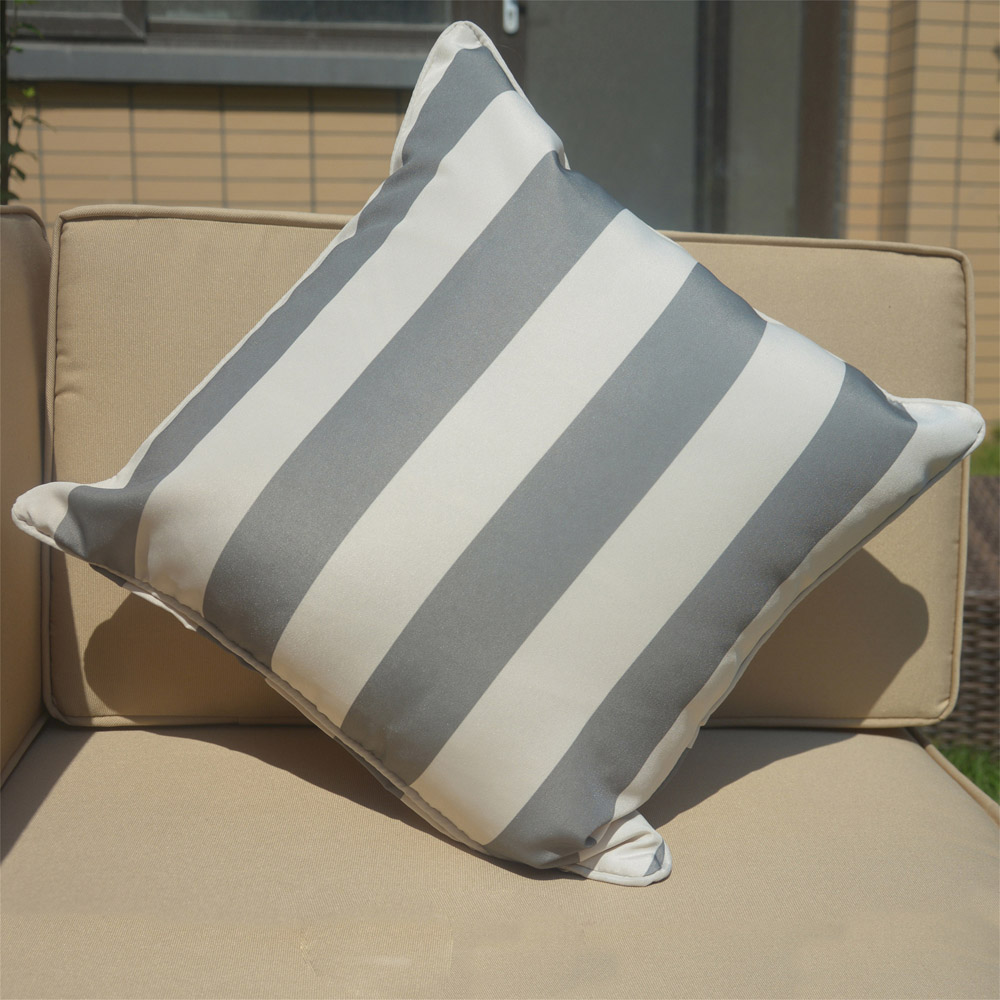 Direct Wicker Garden Waterproof Sofa Cushion Cover 45 x 45cm 2 Pack Image 5