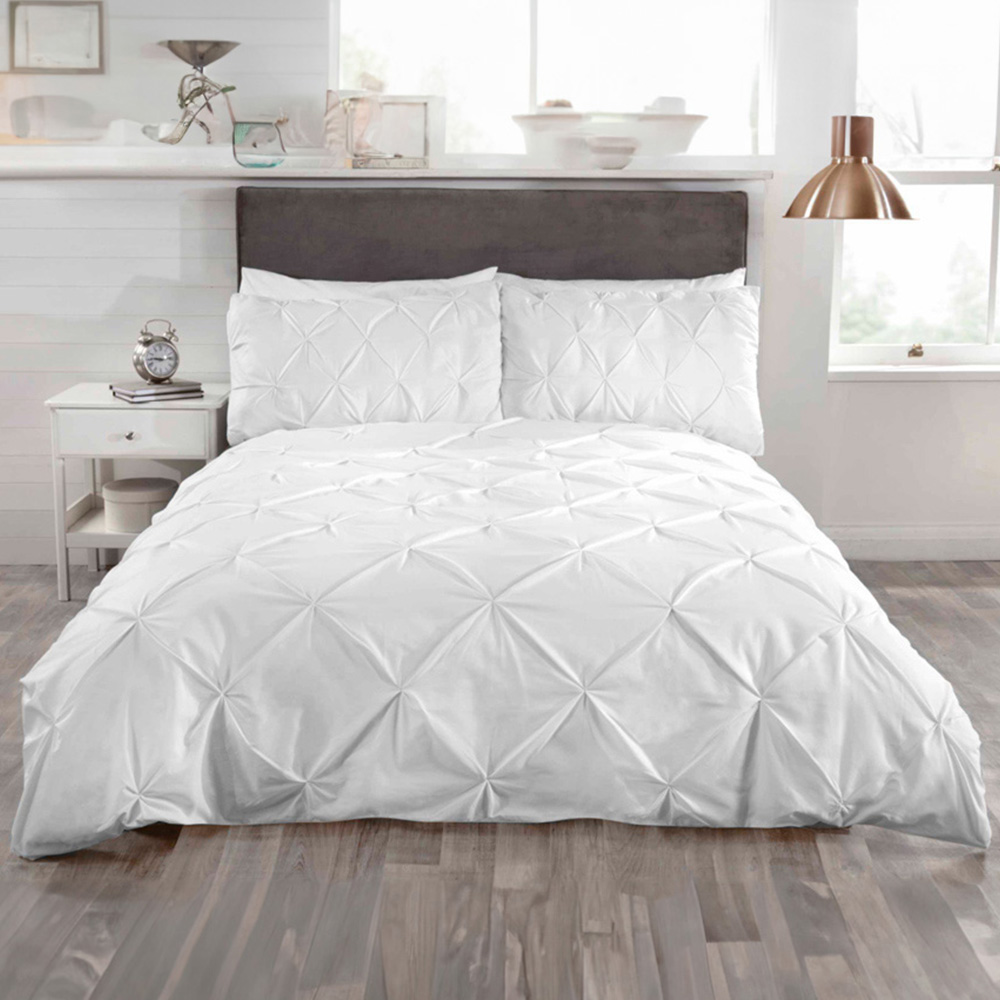 Rapport Home Balmoral Single White Duvet Set Image 1