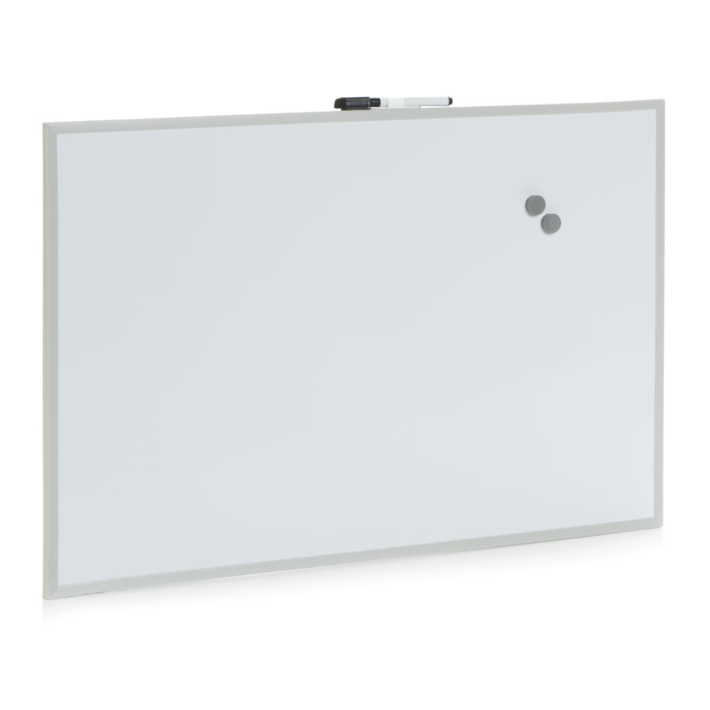 Wilko Magnetic White Board Metal, Board