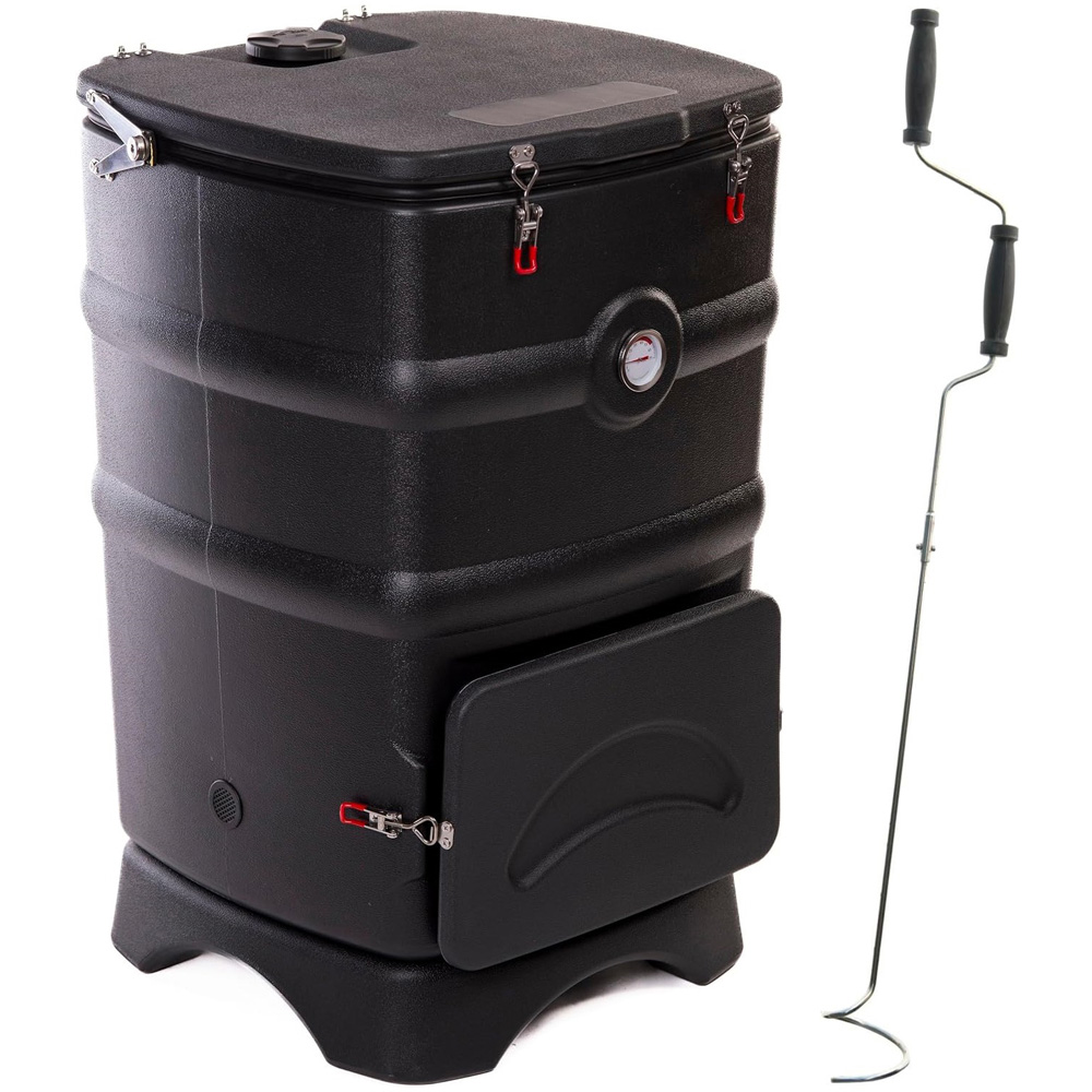 Garden Gear Bio Heat Thermal Hot Composter and Turning Crank 110L Image 1
