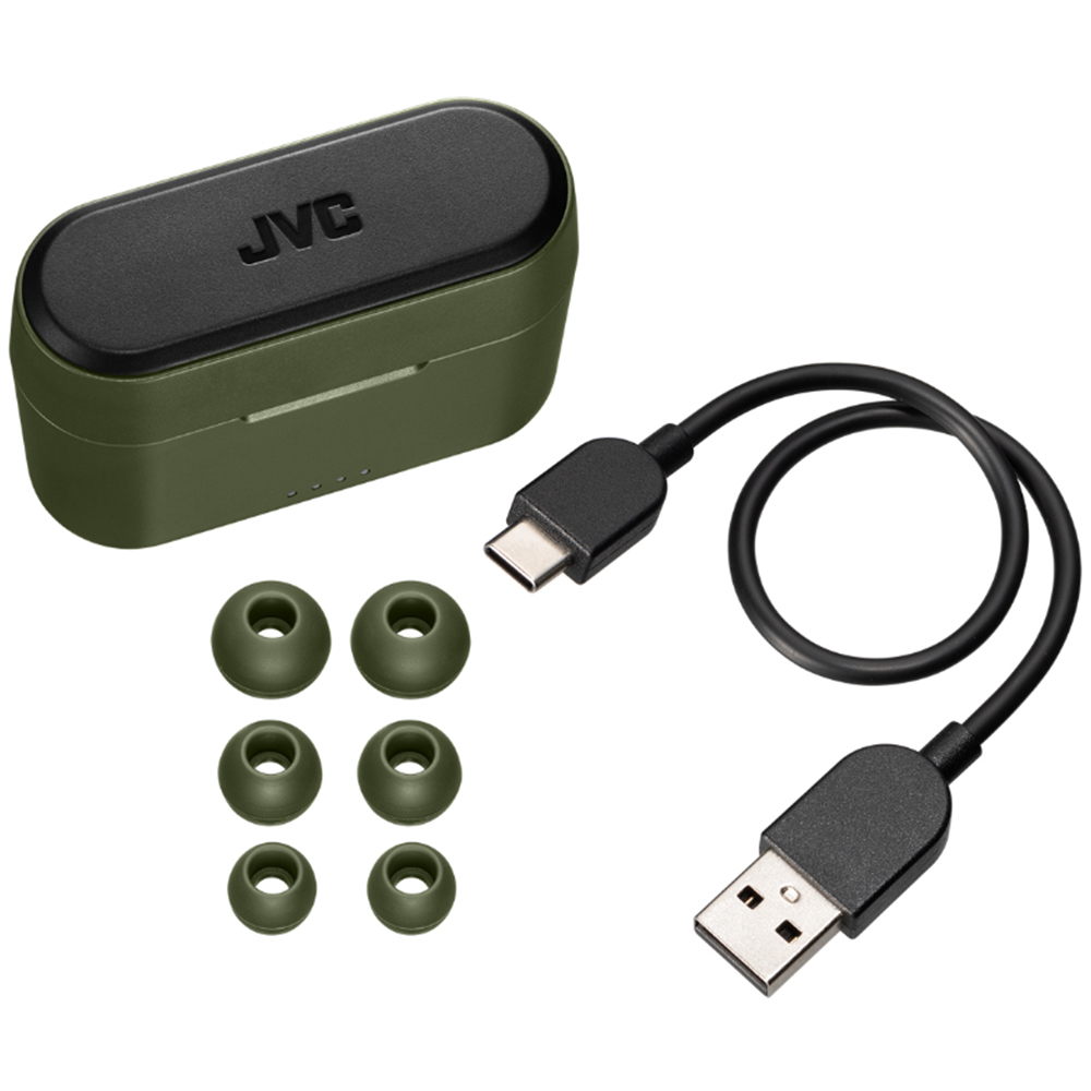 JVC HA-A9T Green True Wireless Bluetooth Earphones Image 4