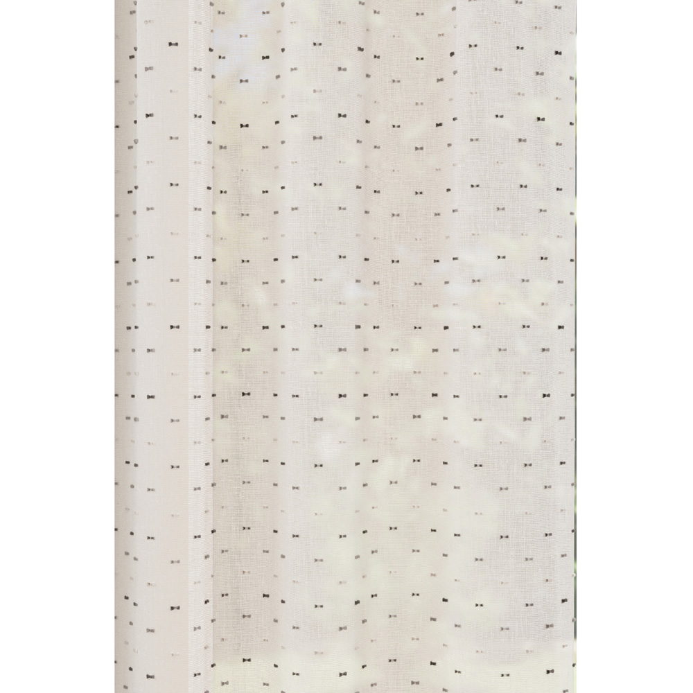 Hanoi Panel Curtain Grey 122cm Image 3