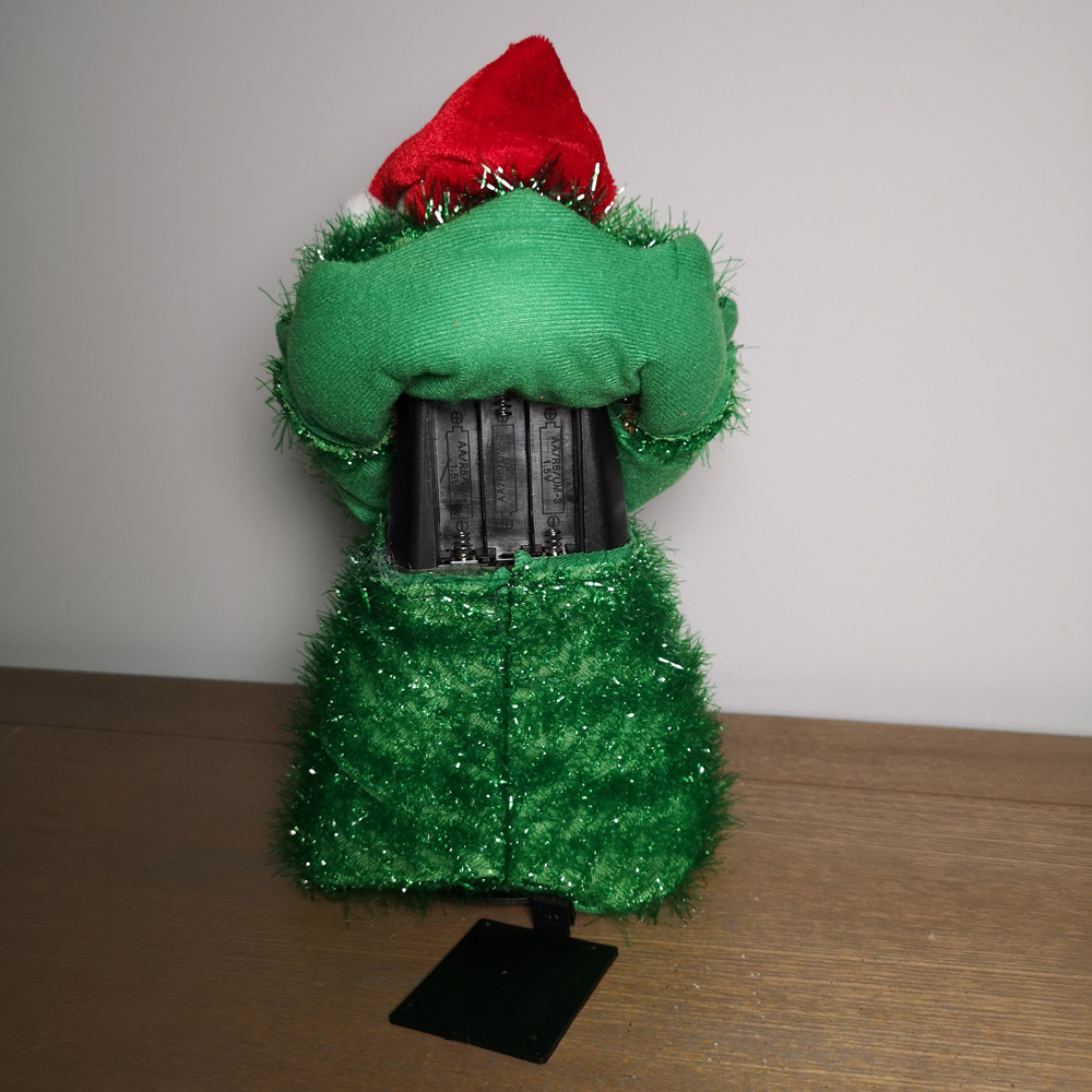 Premier Animated and Musical Singing Dancing Norbert Christmas Tree Decoration 28cm Image 5