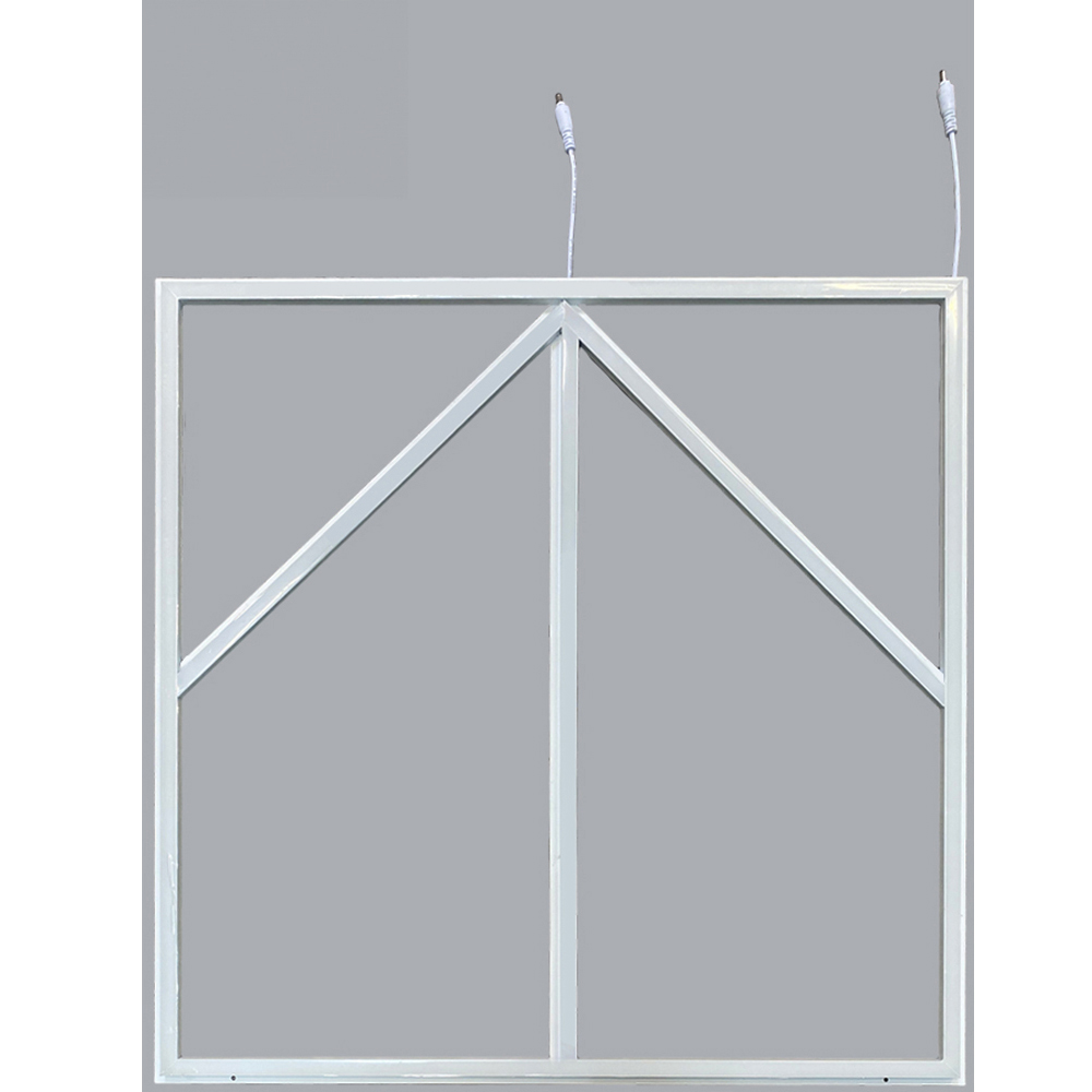 ENER-J 40W 6500K Cool White LED Frame Panel Light with Blue Arrow 600 x 600mm Image 3