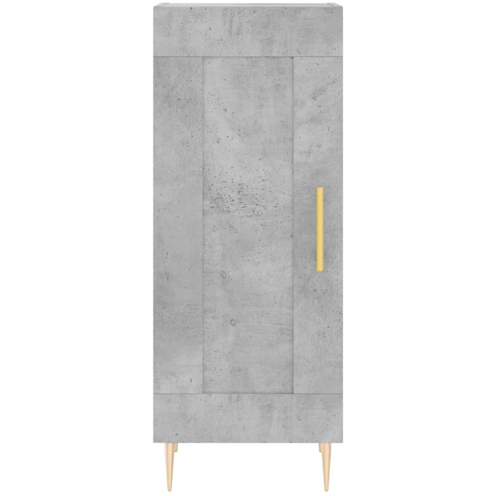 vidaXL 2 Door Concrete Grey Highboard Image 6
