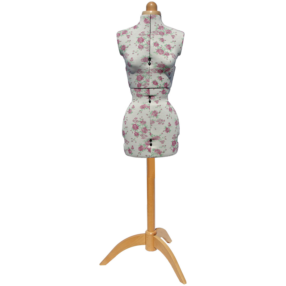 Sewing Online 5912A-2 Rosebuds Adjustable 8-Part Dressmakers Dummy with Hem Marker Small Image 2